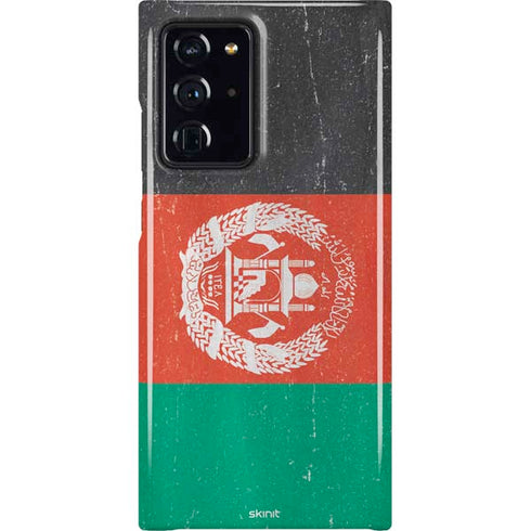 Afghanistan Flag Distressed Galaxy Cases