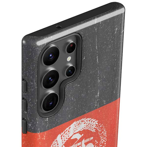 Afghanistan Flag Distressed Galaxy S23 Ultra Pro Case