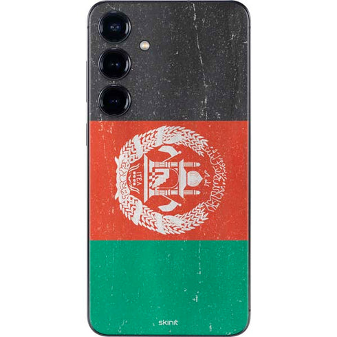 Afghanistan Flag Distressed Galaxy S24 Skin