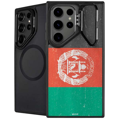 Afghanistan Flag Distressed Galaxy Cases