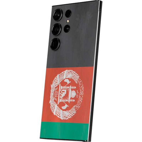 Afghanistan Flag Distressed Galaxy S25 Ultra Skin