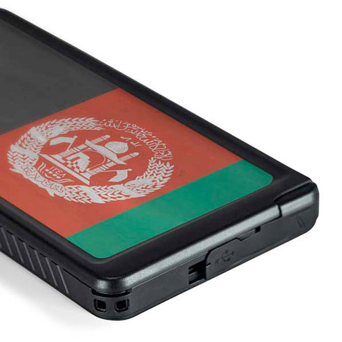 Afghanistan Flag Distressed Galaxy S24 Ultra Waterproof Case