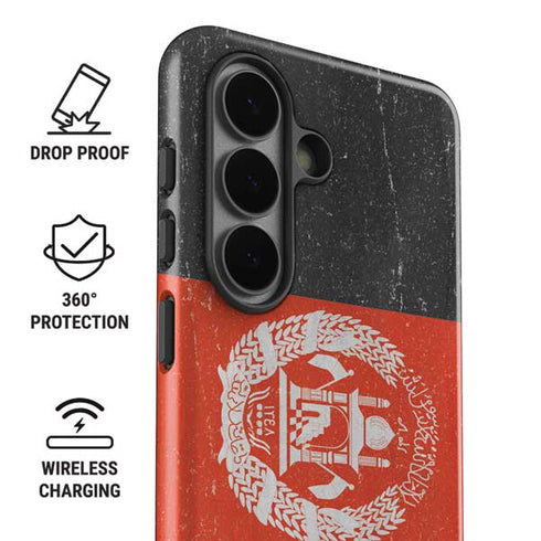 Afghanistan Flag Distressed Galaxy S26 Impact Case