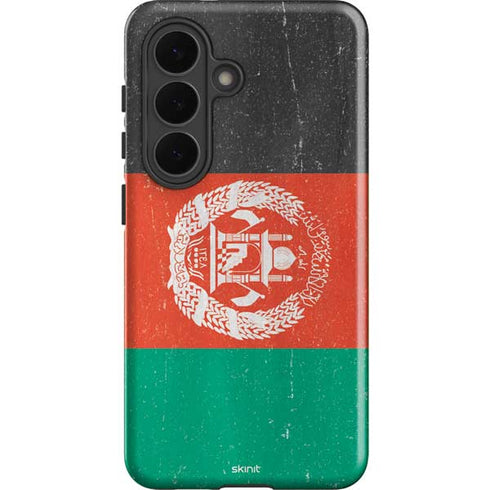 Afghanistan Flag Distressed Galaxy S26 Plus Impact Case