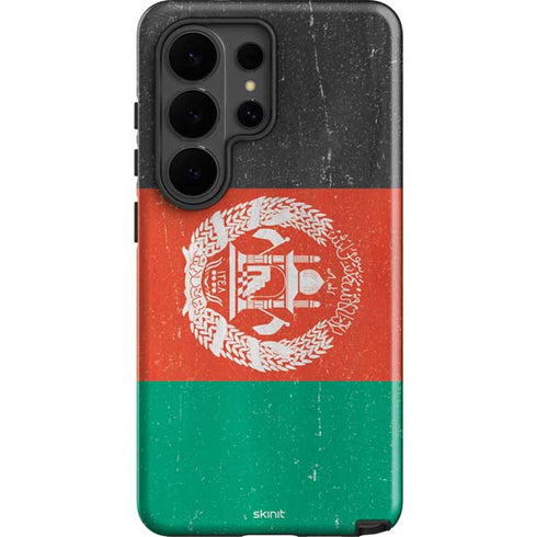 Afghanistan Flag Distressed Galaxy S26 Ultra Impact Case