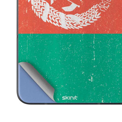 Afghanistan Flag Distressed Galaxy Z Fold5 5G Skin