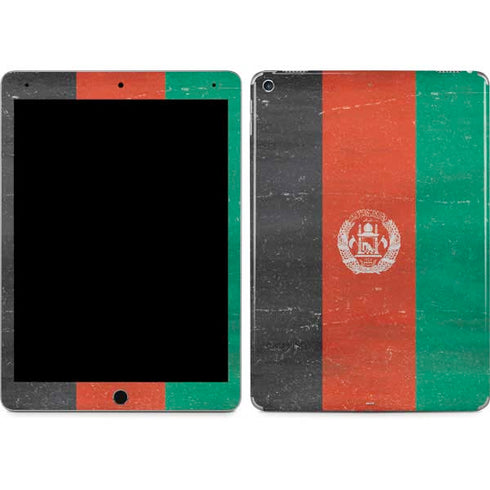 Afghanistan Flag Distressed iPad Skins