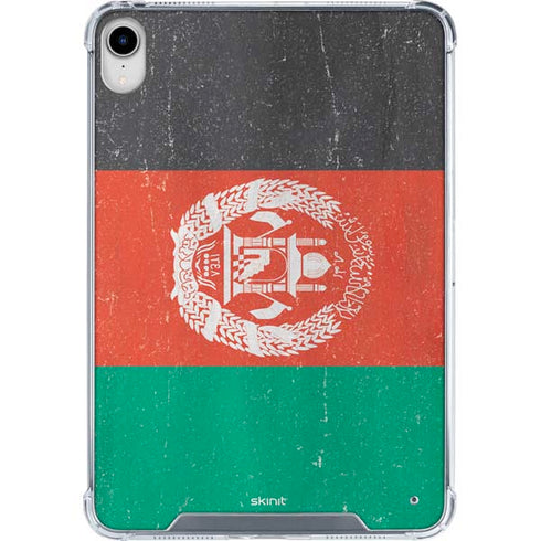 Afghanistan Flag Distressed iPad 11th Gen (2025) Clear Case