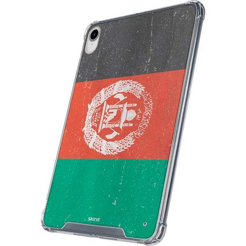 Afghanistan Flag Distressed iPad 11th Gen (2025) Clear Case