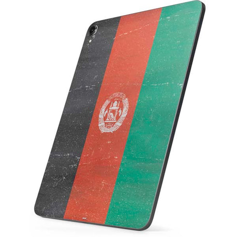 Afghanistan Flag Distressed Apple iPad Pro Skin