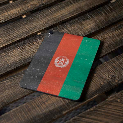 Afghanistan Flag Distressed Apple iPad Pro Skin