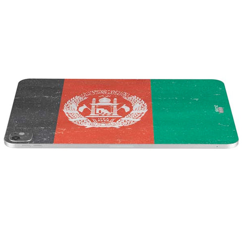 Afghanistan Flag Distressed iPad Pro 13in M4 (2024) Skin