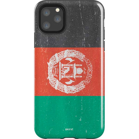 Afghanistan Flag Distressed iPhone Cases