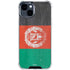 Afghanistan Flag Distressed iPhone 15 Clear Case