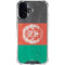 Afghanistan Flag Distressed iPhone 16 Clear Case