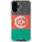 Afghanistan Flag Distressed iPhone 16 Plus Clear Case