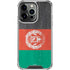 Afghanistan Flag Distressed iPhone 16 Pro Clear Case