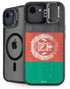 Afghanistan Flag Distressed iPhone 16e Kickstand Case