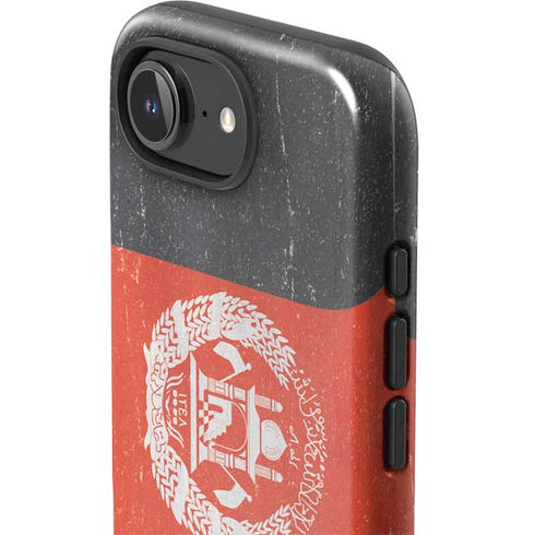 Afghanistan Flag Distressed iPhone 16e Impact Case