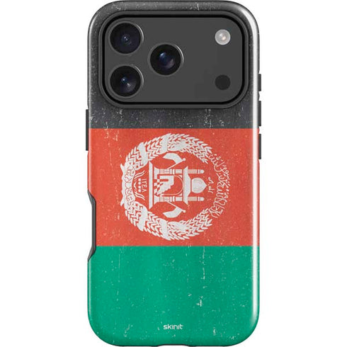 Afghanistan Flag Distressed iPhone 18 Pro Impact Case