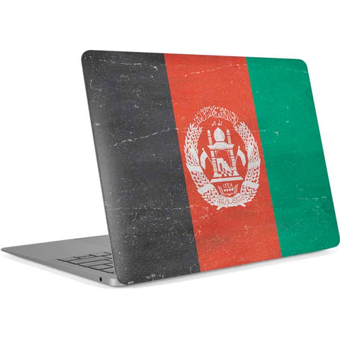Afghanistan Flag Distressed Apple MacBook Air Skin