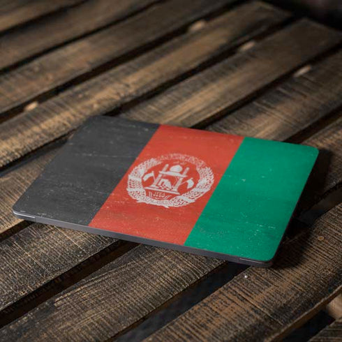 Afghanistan Flag Distressed Apple MacBook Air Skin