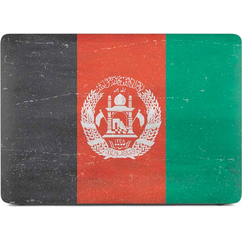 Afghanistan Flag Distressed Apple MacBook Pro 16-inch Skin