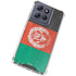 Afghanistan Flag Distressed Moto G Stylus 5G (2025) Clear Case