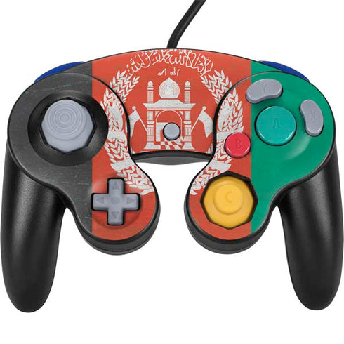 Afghanistan Flag Distressed Nintendo Skins