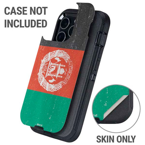 Afghanistan Flag Distressed Otterbox Defender iPhone Skin