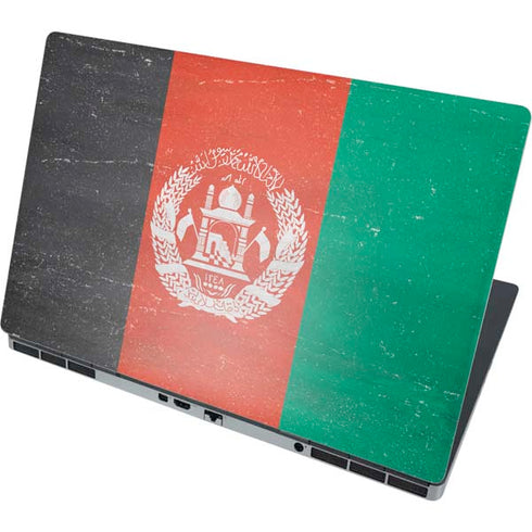 Afghanistan Flag Distressed Dell Precision Skin