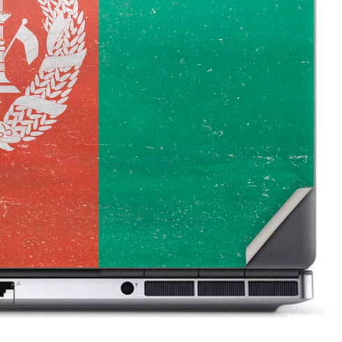 Afghanistan Flag Distressed Dell Precision Skin