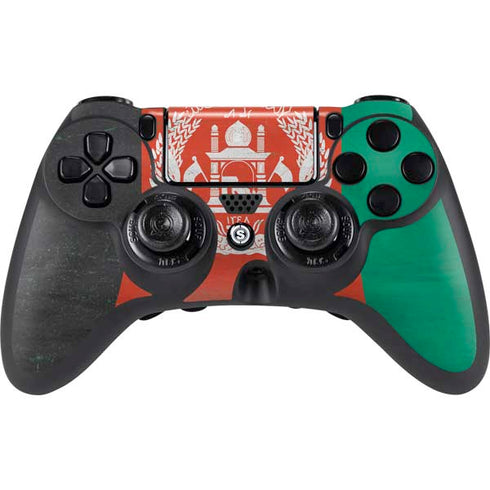 Afghanistan Flag Distressed PlayStation PS4 Skins