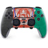 Afghanistan Flag Distressed PS5 DualSense Edge Pro Controller Skin