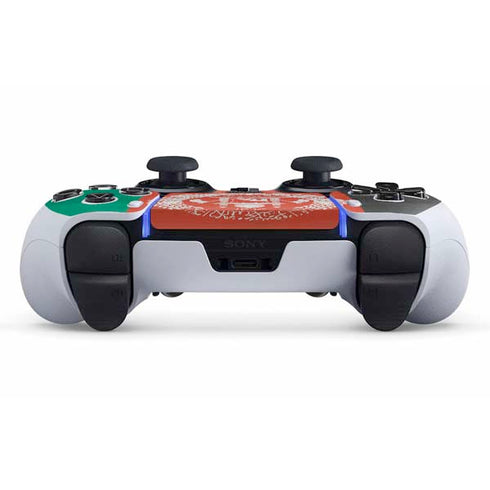 Afghanistan Flag Distressed PS5 DualSense Edge Pro Controller Skin