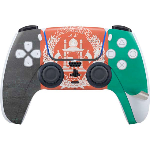 Afghanistan Flag Distressed PS5 Pro Disk Bundle Skin