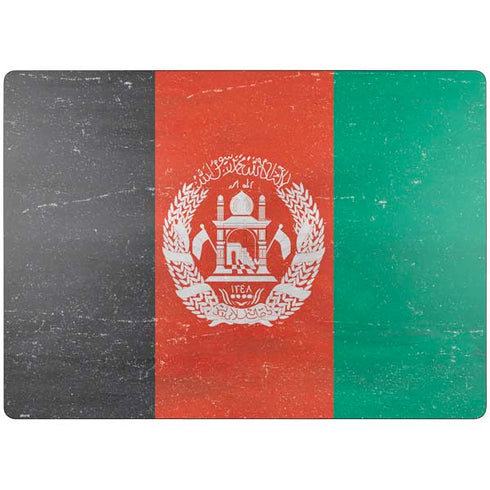 Afghanistan Flag Distressed Surface Laptop 7 15in Skin