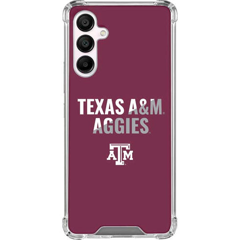 Texas A&M University Aggies Galaxy A16 5G Clear Case