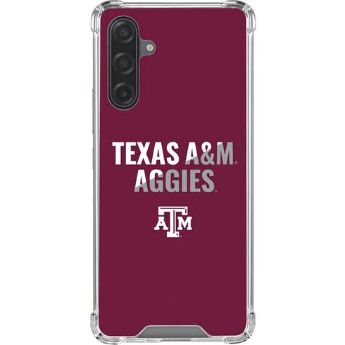 Texas A&M University Aggies Galaxy A17 Clear Case