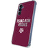 Texas A&M University Aggies Galaxy A35 5G Clear Case