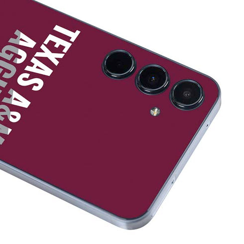 Texas A&M University Aggies Galaxy A35 5G Skin