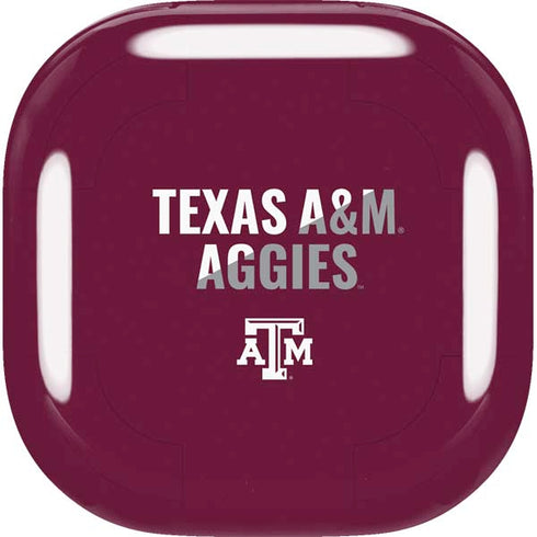 Texas A&M University Aggies Galaxy Buds Live Skin