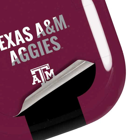 Texas A&M University Aggies Galaxy Buds Live Skin