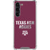 Texas A&M University Aggies Galaxy S24 FE Clear Case