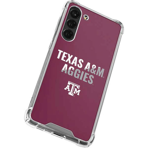Texas A&M University Aggies Galaxy S24 FE Clear Case