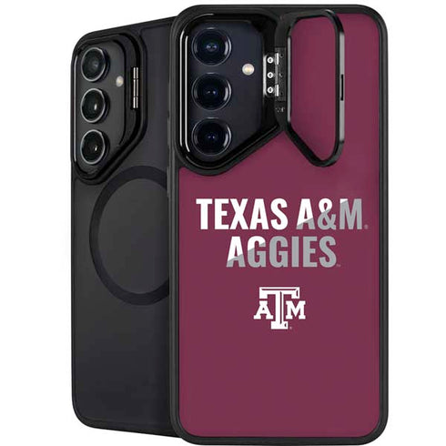 Texas A&M University Aggies Galaxy S24 FE Kickstand Case