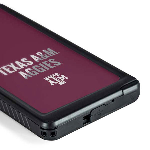 Texas A&M University Aggies Galaxy S24 Ultra Waterproof Case