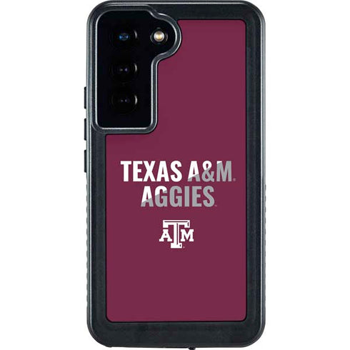 Texas A&M University Aggies Galaxy S24 Waterproof Case