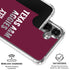 Texas A&M University Aggies Galaxy S26 Clear Case