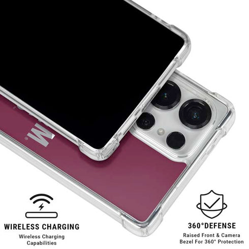 Texas A&M University Aggies Galaxy S26 Ultra Clear Case